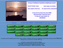 Tablet Screenshot of cansoparishes.org
